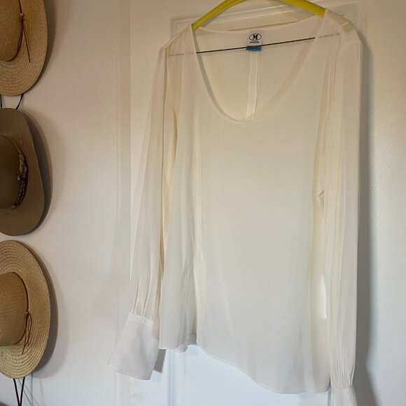 Missoni Collection white silk blouse - Picture 3 of 4